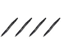 Pentel Feel-It BX440 Ballpoint Pen Black (Pack of 12) 1 count (Pack of 12) Black