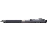Pentel Feel-it WOW Noir Clip-on Stylo à bille rétractable 12 pièce(s)