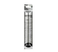 Pentel FP10-NO Lot de 12 Sachets de 4 cartouches FP10 pour Pinceau GFKPN Gris