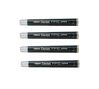 Pentel FP10-NO Sachet de 4 cartouches FP10 pour Pinceau GFKPN Gris