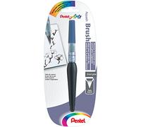 Pentel FRH Pinceau à encre Poils synthétiques Pointe moyenne 10 ml Gris