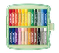 Pentel GHTP-24 Boite de 24 Pastels à l'huile scolaire 10 mm Couleurs assorties