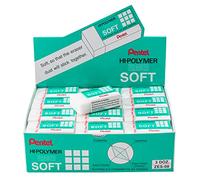Pentel Gomme souple Hi-Polymère, lot de 36
