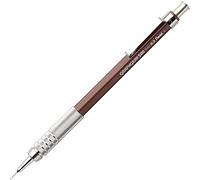 Pentel GraphGear 500 Porte-mine mécanique (0,3 mm), ligne extra fine, corps marron (PG523E)