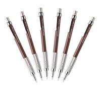 Pentel GraphGear 500 Porte-mine mécanique (0,3 mm), ligne extra fine, corps marron (PG523E)
