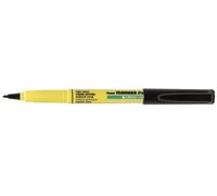 Pentel Marqueur permanent pour textiles Green-Label NM10, pointe conique, noir