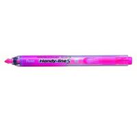 Pentel Surligneur Handy Line S pointe biseautée rétractable - 4 mm - Fuchsia