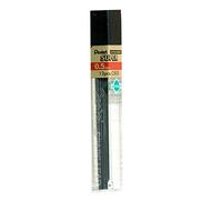 Pentel Hi-Polymer Super Lot de 12 Etuis de 12 Mines graphites pour porte-mines, 0,5mm 4B