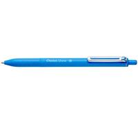 Pentel iZee Bolígrafo BX470 - Boli Retráctil con Cuerpo Mate y Clip Metálico, de Uso muy Cómodo para Escritura Suave, Perfecto para Colegios y Oficinas
