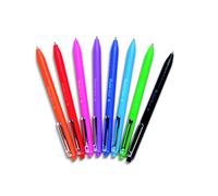 Pentel Izee Stylo bille rétractable Pointe large 1 mm - 8 couleurs assorties