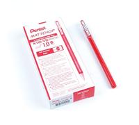 Pentel K110-VBX Mattehop Lot de 12 stylos à encre gel à haute couverture avec finition mate
