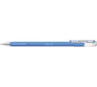Pentel K110-VSX Mattehop Stylo roller à encre gel avec encre à fort pouvoir couvrant, finition mate, modèle avec capuchon, 1 pièce, bleu ciel