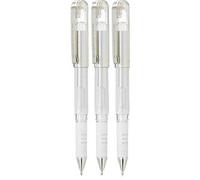 Pentel K230-WO Lot de 3 stylos gel hybrides à pointe large 1 mm Largeur de trait 0,5 mm
