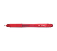 Pentel Stylo roller rétractable EnerGel BL107 pointe moyenne (0,7 mm) avec zone de préhension - Encre rouge