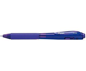 PENTEL Lot de 12 stylos à bille rétractable WOW BK440 Pte 1 mm Tracé 0,5 Violet