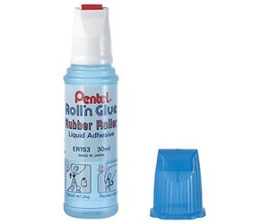 PENTEL Lot de 2 Flacons Colle Roller Roll'n Glue ER153-GS 30 ml