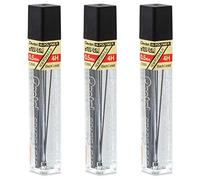 PENTEL Lot de 3 Etuis de 12 mines HI-POLYMER SUPER 0,5 mm 4H