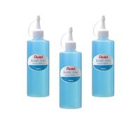 PENTEL Lot de 3 Flacons 300 ml Recharge Roll'n Glue ER-S Colle Liquide