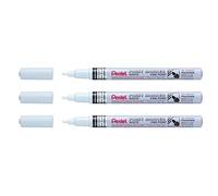 Marqueur laque PAINT MARKER MFP10 - PENTEL - Pointe aiguille - Blanc - Opaque - Indélébile