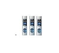 Pentel Lot de 3 Mines de Rechange pour Portemine AIN Stein 0,3 mm 15 x 3 Mines, C273-BH du Japon.