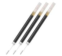 PENTEL Lot de 3 Recharges LR10N pour Roller Energel BL60 pointe large Noir