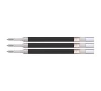 Pentel mine pour stylo roller gel KFR7, noir largeur du trac‚: 0,35 mm, diamŠtre de la bille: 0,7 mm adapt‚ pour stylo roller gel Hybrid Gel Grip DX K227, HybridGel Grip K157, ERGoNoMiX KR507 et Sterling (K600) (KFR7-A)