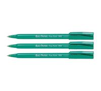 PENTEL Lot de 3 Rollers Encre Ball Pentel R50 pointe 0,8mm Vert