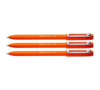 Pentel Lot De 3 Stylos À Bille Izee, Orange
