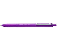 PENTEL Lot de 3 Stylos bille rétractable iZee pointe 1mm tracé 0,3 violet