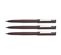 PENTEL Stylo Feutre JM 20 Plume Plastique Tracé Fin 0,45-0,55mm Noir