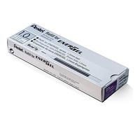 Pentel LR10-V Lot de 12 cartouches d'encre rechargeables pour EnerGel-Pens Violet 0,1 mm