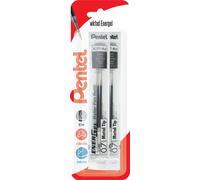 Pentel Lr7 Energel Stylo à Bille Recharge - Noir X 2