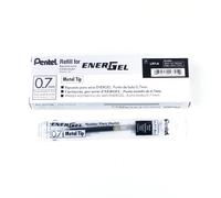 Pentel LR7 Recharges pour Rollers Energel Pentel BL57/77/107/117/407/TRL Noir -
