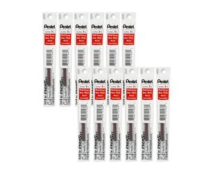 Pentel LRN4 Recharge pour Roller EnerGel 0,4 mm Rouge 12 pcs