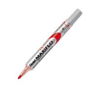 Pentel Marqueur tableau blanc Maxiflo pointe ogive fine largeur de trait 1,1 mm- Rouge