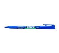 Pentel Marqueur permanent GREEN-LABEL NMS50, bleu Bleu G
