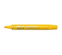 Pentel Marqueur permanent N50 – jaune – pointe ogive