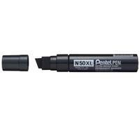 Pentel Marqueur permanent N50XL pointe biseautée 8 à 15,4 mm noir