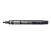 Pentel Marqueur permanent N 60-A à pointe biseautée Noir