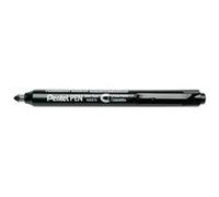 Pentel Marqueur permanent NXS15, rétractable, noir Noir G