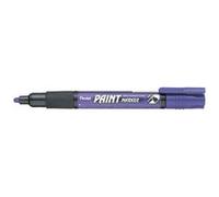 Pentel Marqueur permanent Paint Marker MMP20 – peinture couvrante, pointe conique moyenne, violet