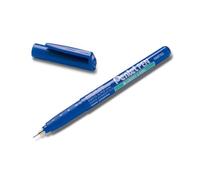 Pentel Marqueur permanent - Pointe super fine Bleu Encre Marqueurs (Lot de 12)