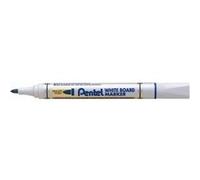 Pentel Marqueurs effaçables pour tableau blanc MW85-C pointe conique moyenne encre bleue Lot de 12
