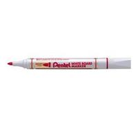 Pentel Marqueur pour tableau blanc MW85 pointe ogive rouge