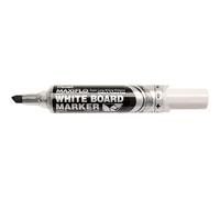 Pentel Marqueur Tableau Blanc Maxiflo Mwl6 Pointe Biseautée Large Noir