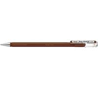 Pentel Mattehop Lot de 12 rouleaux à gel Marron 1,0 mm