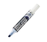 Pentel Maxiflo Green Label Marqueur pour Tableau Blanc à Pointe biseautée large Bleu