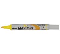 Pentel Maxiflo Green Label Marqueur pour Tableau Blanc à Pointe conique Jaune