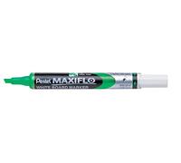 Pentel Maxiflo Lot De 12 Marqueurs Effaçables À Sec Tableau Blanc Pointe Biseautée Moyenne Encre Liquide Verte