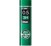 Pentel Mines pour porte-mines Ain Stein, 0,5 mm, 3H (C275-3H)